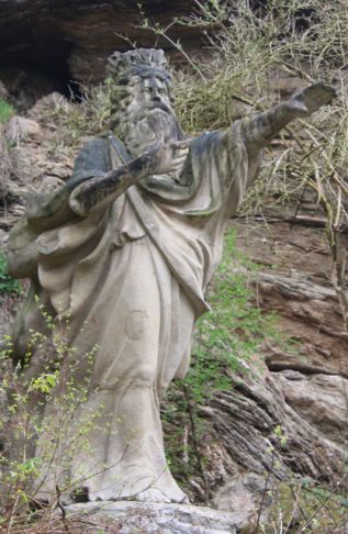 Ein Denkmal in Jena