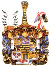 Das ernestinische Wappen von Jena Das ernestinische Wappen von Jena