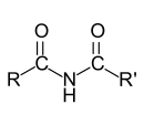 General structure of secondary Amides.svg