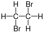 Strukturformel von 1,2-Dibromethan